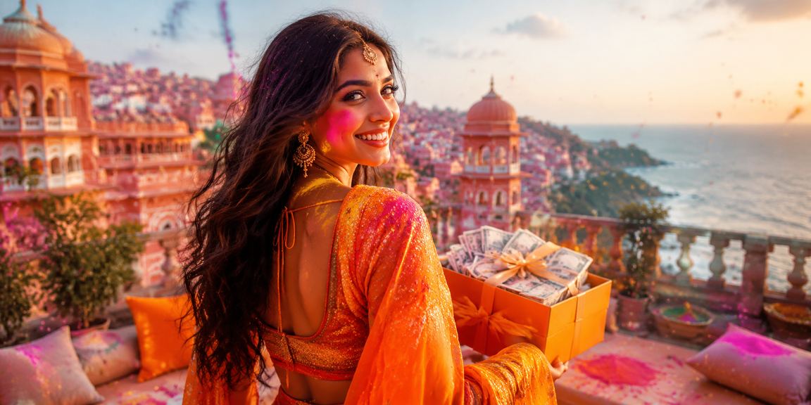 Holi festival in Jaipur vibrant colors and celebrations
